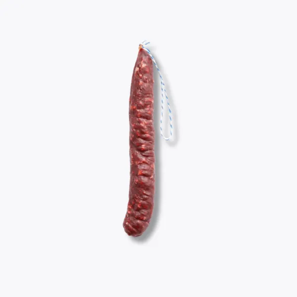chorizo de canard fond gris
