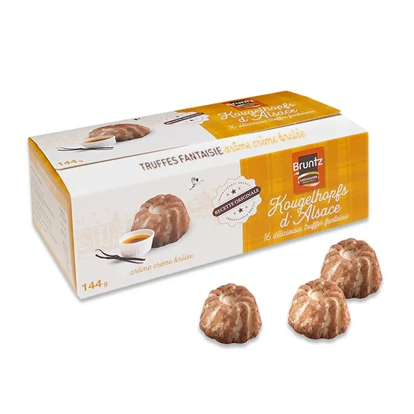 ballotin truffes kougelhopf arôme crème brûlée