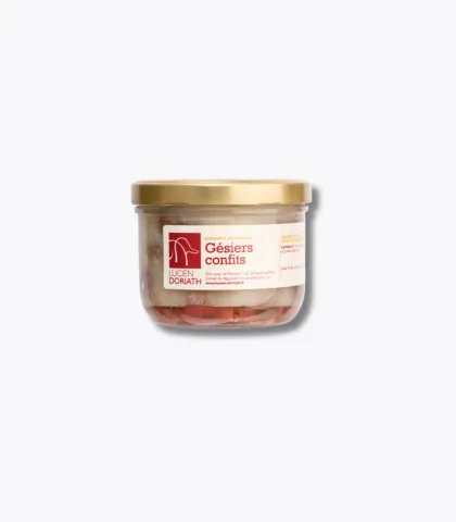 bocal de gésiers confits