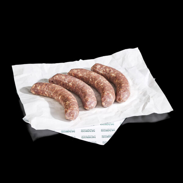 saucisse de sanglier au riesling
