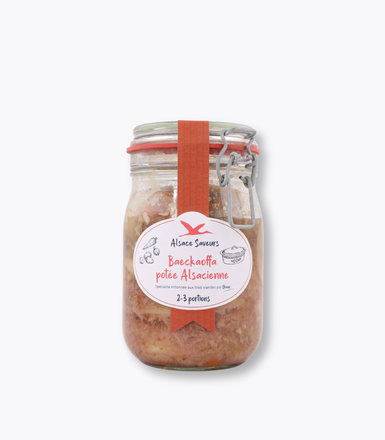 bocal baeckaoffe 3 viande 950g