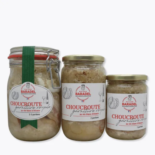 trio bocaux choucroute royale