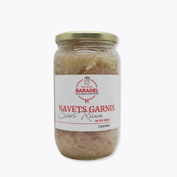 bocal navets garnis 750g