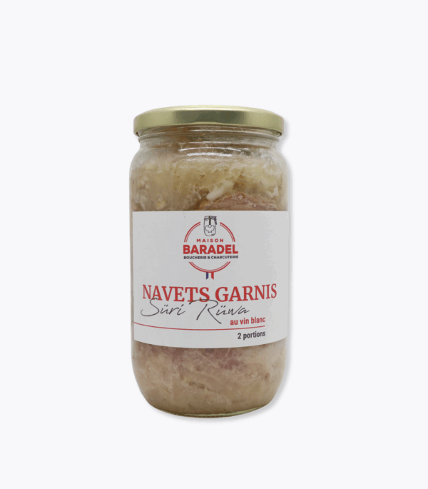 bocal navets garnis 750g