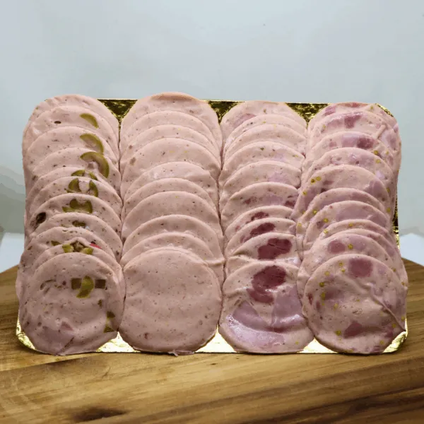plateau de roulades tranchées