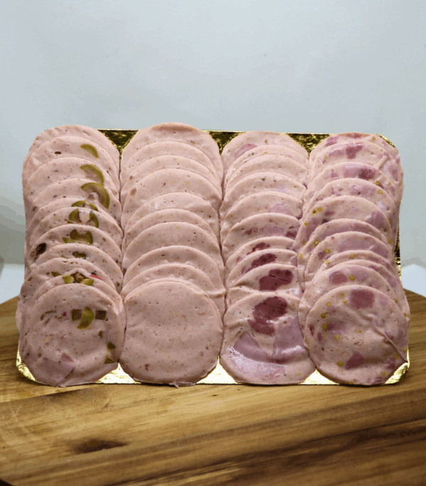 plateau de roulades tranchées