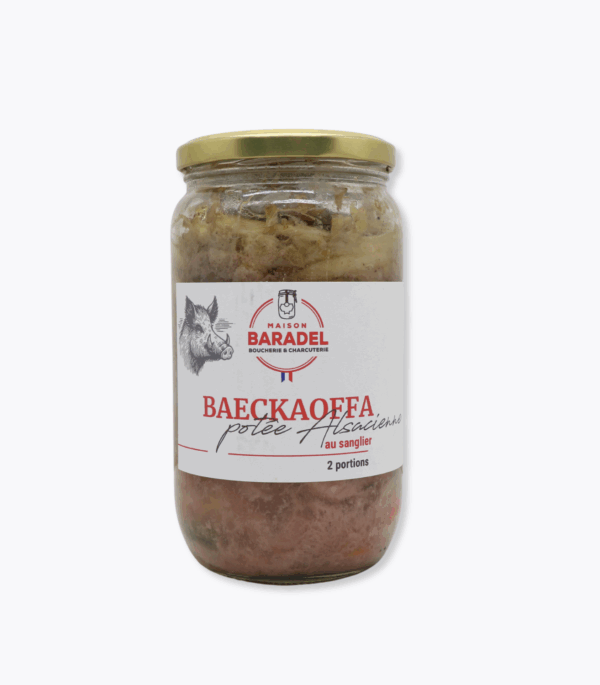bocal capsule 750g baeckaoffe au sanglier