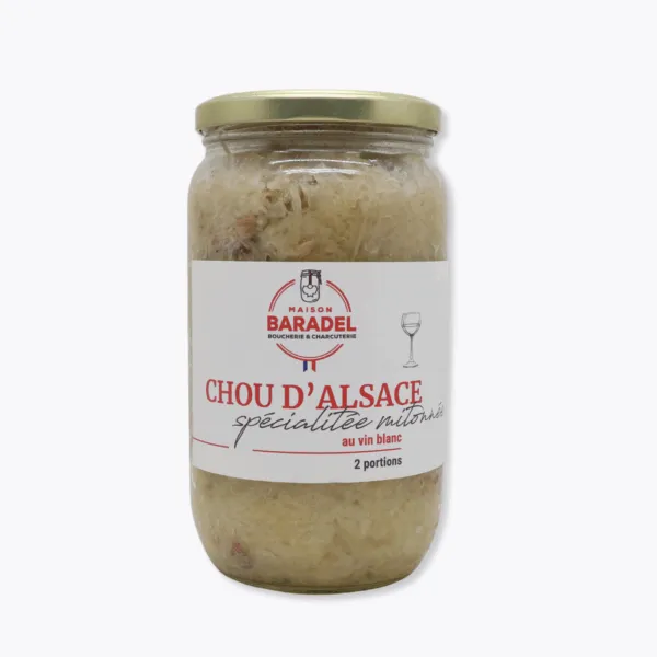 bocal chou cuisiné baradel 750g
