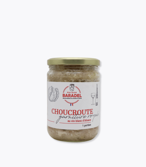 bocal choucroute vin blanc 500g