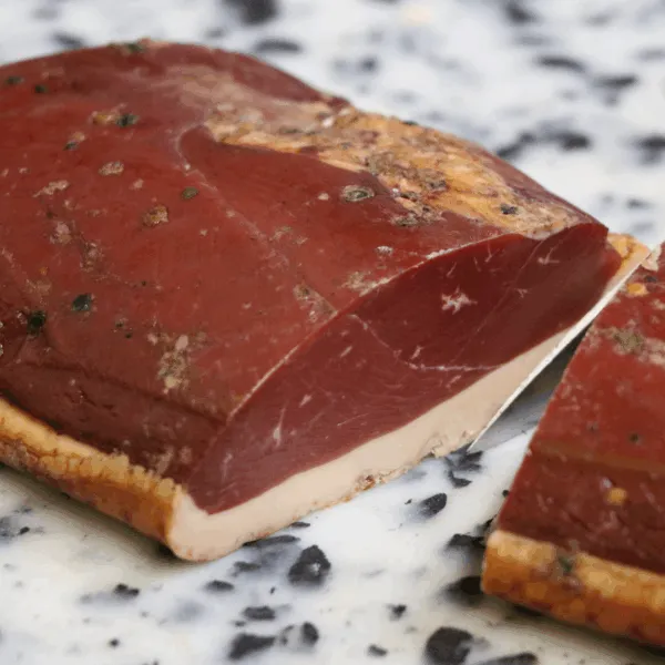 demi magret de canard fumé