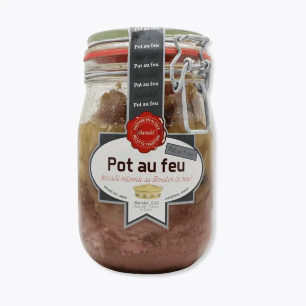 bocal pot au feu baradel