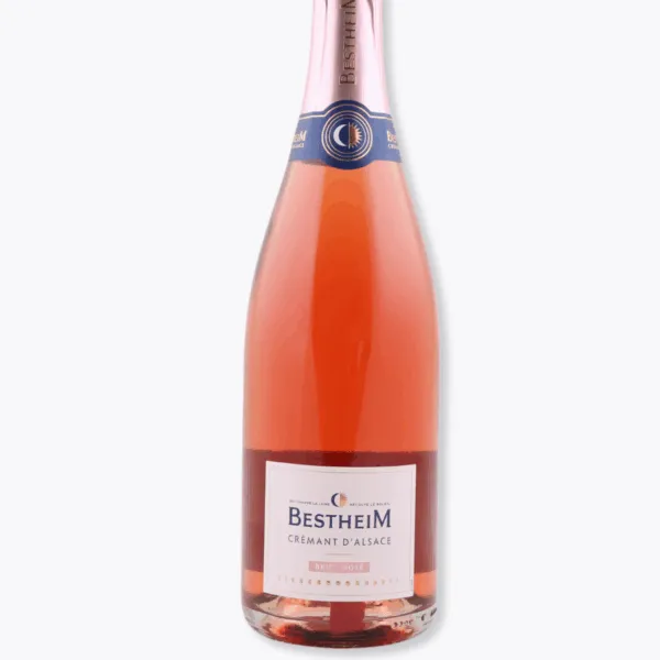 crémant brut rosé d'alsace bestheim