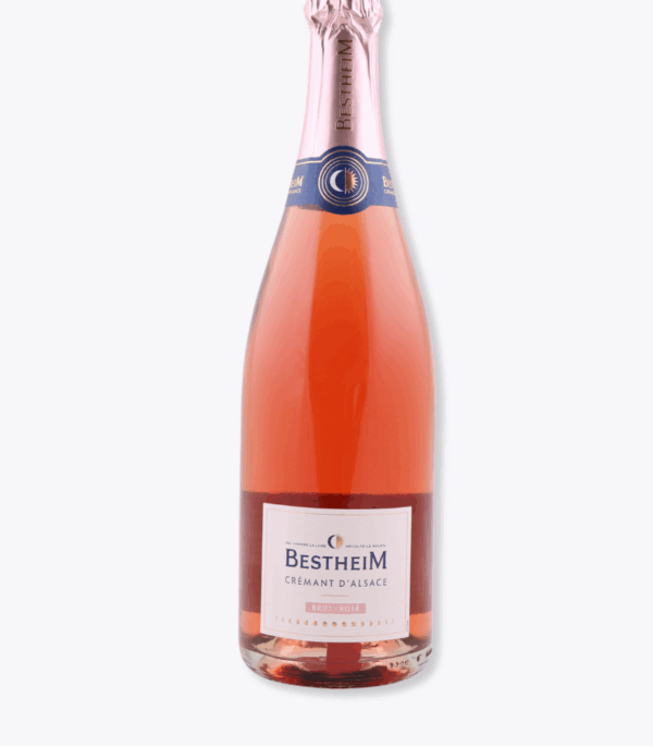 crémant brut rosé d'alsace bestheim