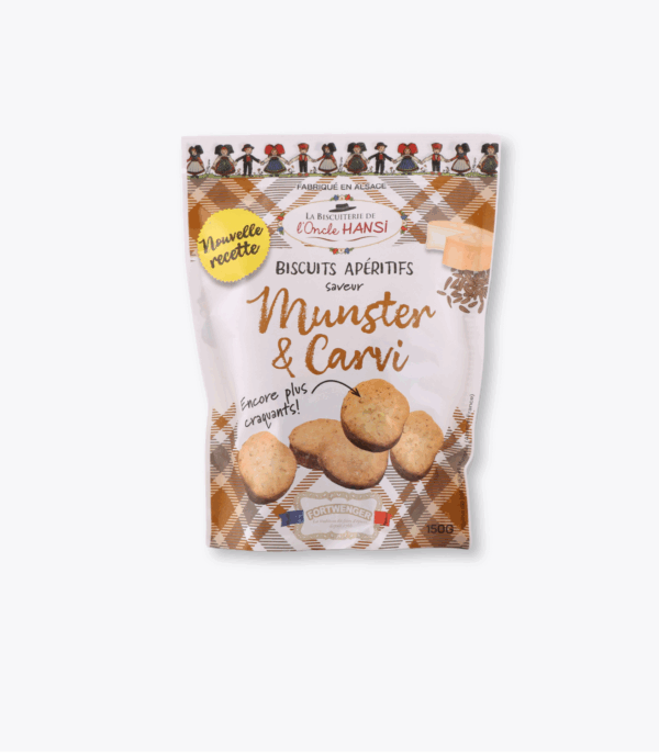 biscuit apéro munster carvi fortwenger