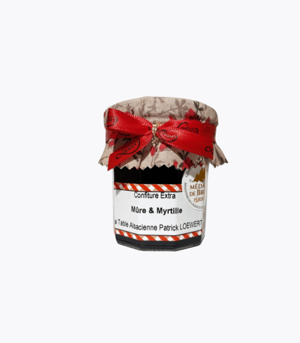 pot confiture mure myrtille loewert
