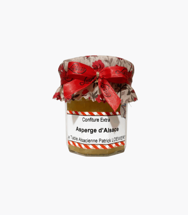 pot confiture asperges d'Alsace loewert
