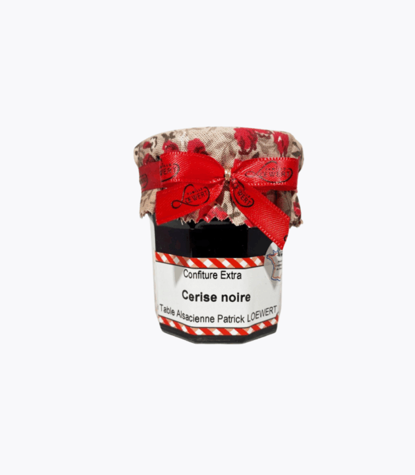 pot confiture cerise noire loewert
