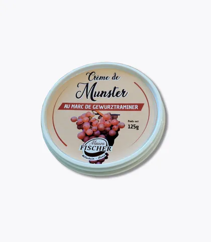 pot de crème de munster au marc de gewurztraminer