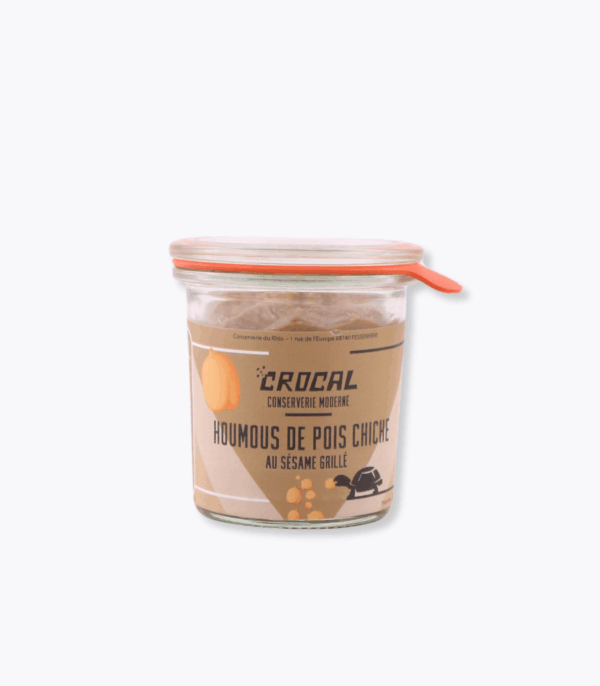 bocal houmous de pois chiche conserverie du rhin