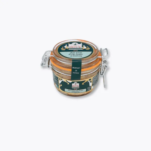 bocal foie gras d'oie entier