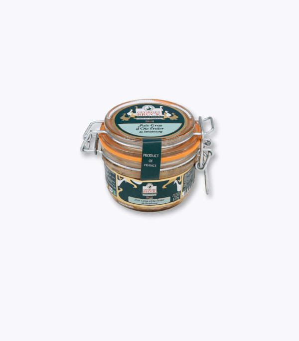 bocal foie gras d'oie entier