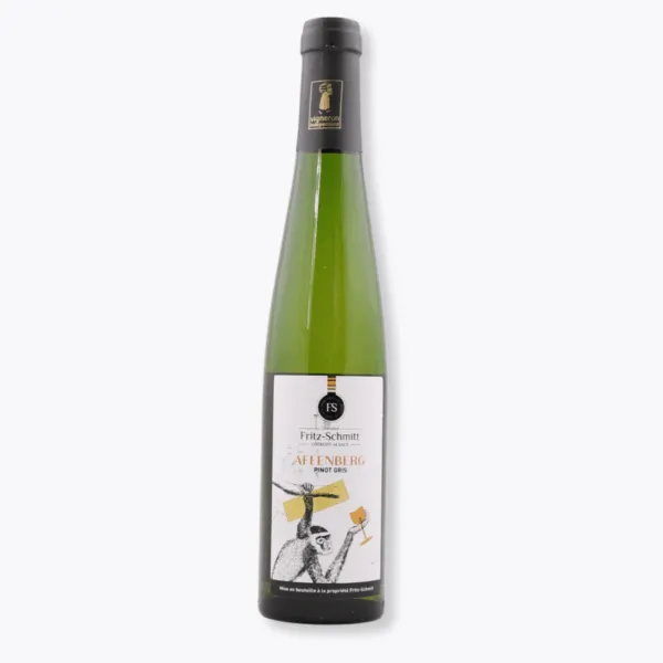 bouteille pinot gris ottrott fritz schmitt fond gris