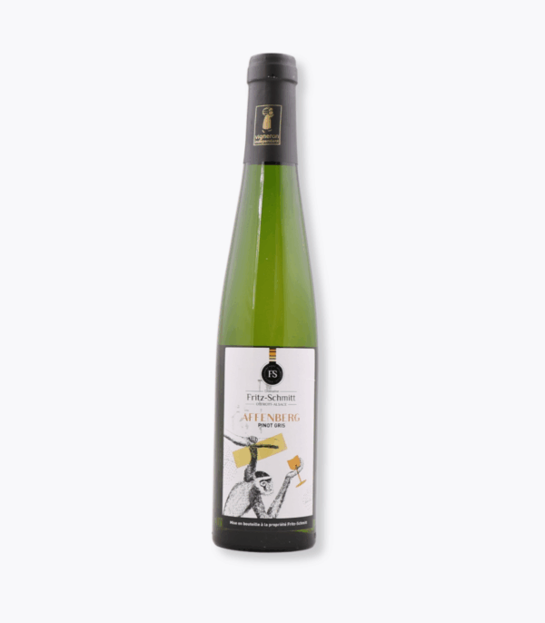 bouteille pinot gris ottrott fritz schmitt fond gris