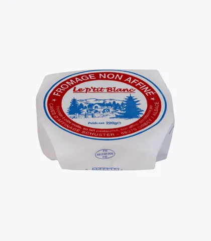 Fromage-non-affine-le-ptit-blanc dans son emballage