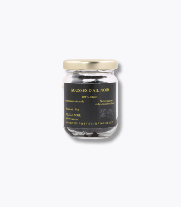 bocal gousses ail noir