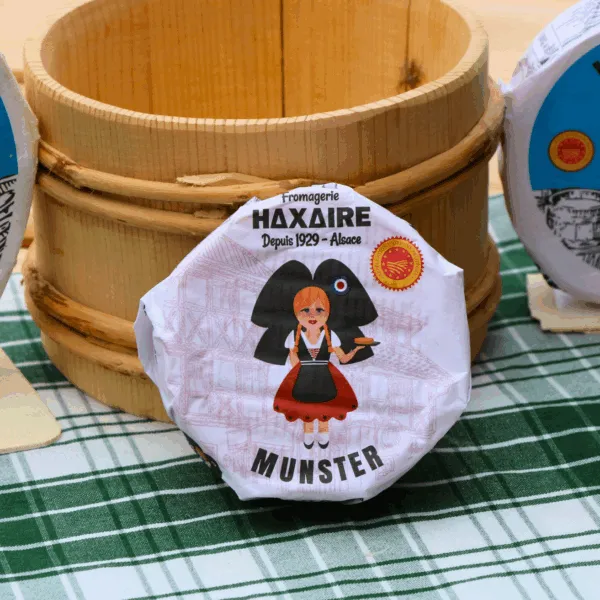munster aop le préféré d'Alsace dans son emballage
