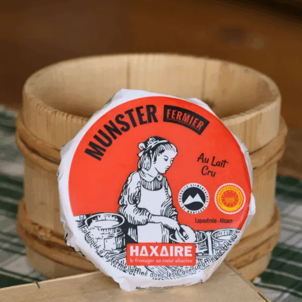 munster fermier aop de chez haxaire