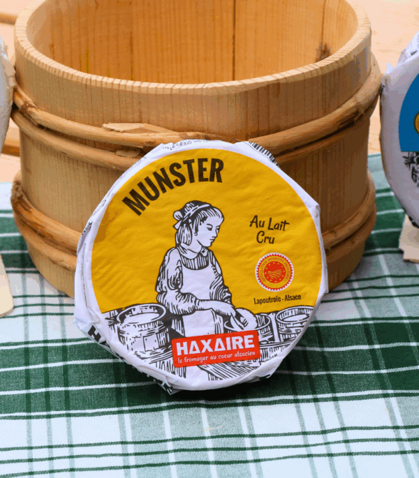 munster au lait cru aop de chez haxaire
