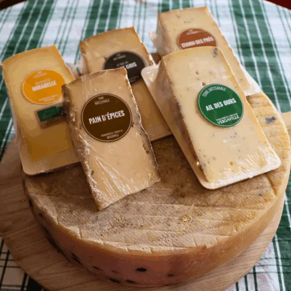 lot de tome 'Alsace fromagerie Haxaire