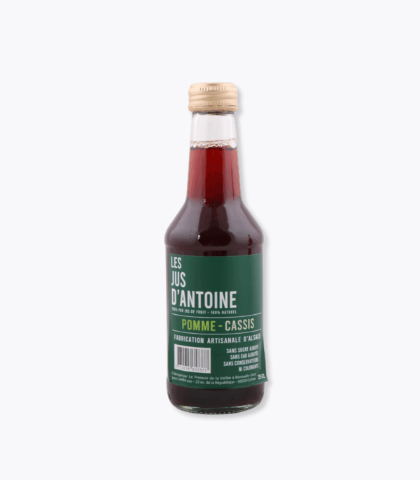 sirop de pomme cassis jus antoine