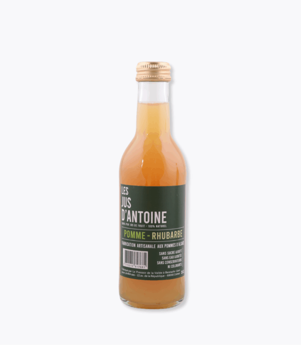 sirop de pomme rhubarbe jus antoine