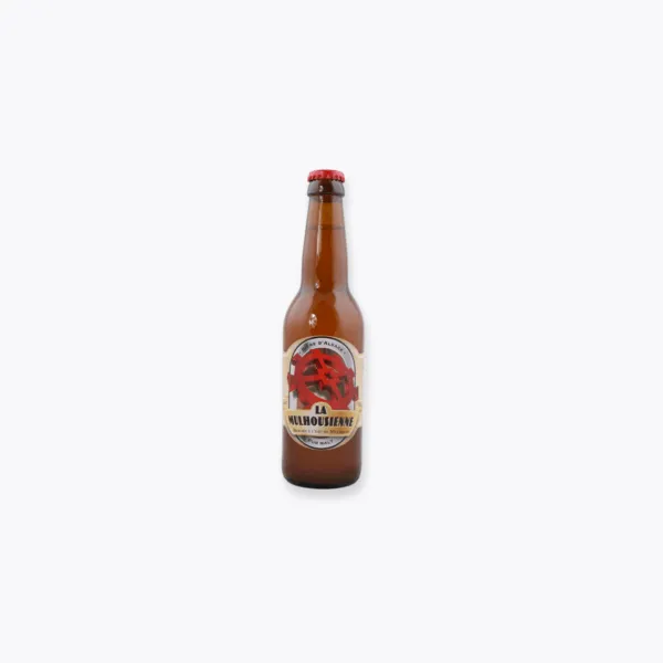 bouteille bière saint louis la mulhousienne
