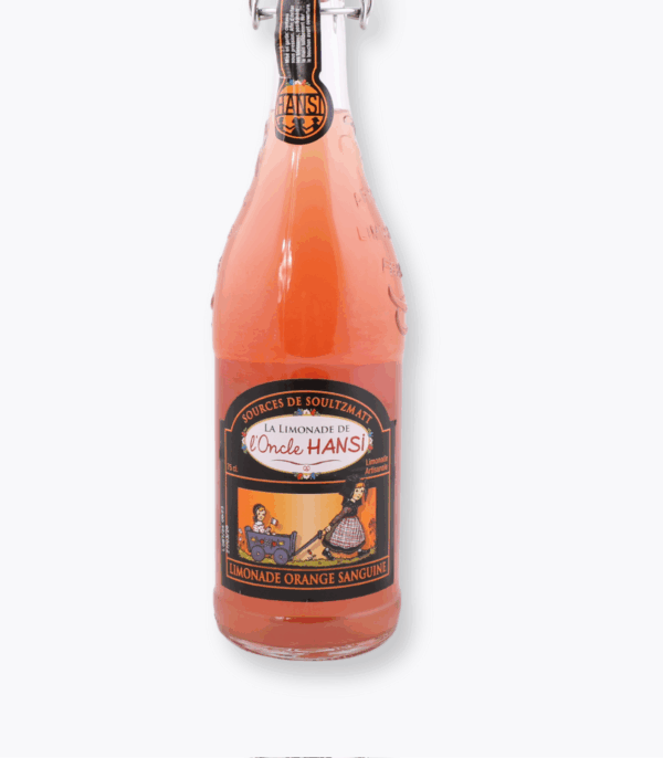 bouteille de limonade hansi orange sanguine