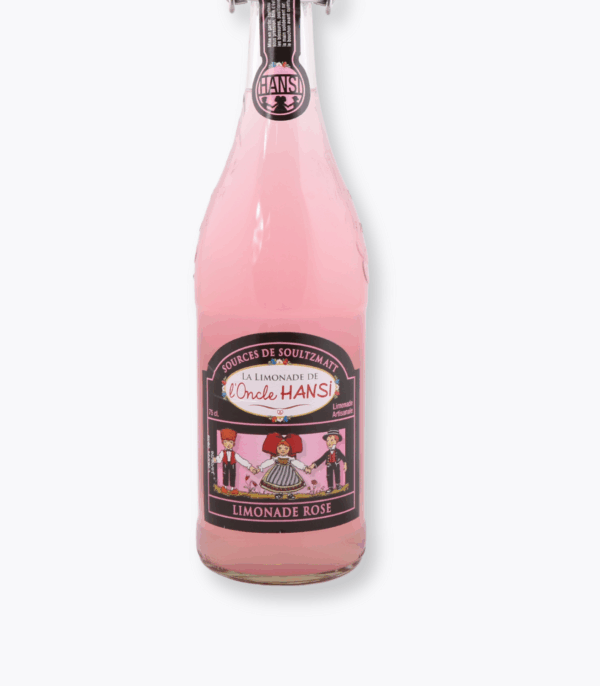bouteille de limonade hansi rose