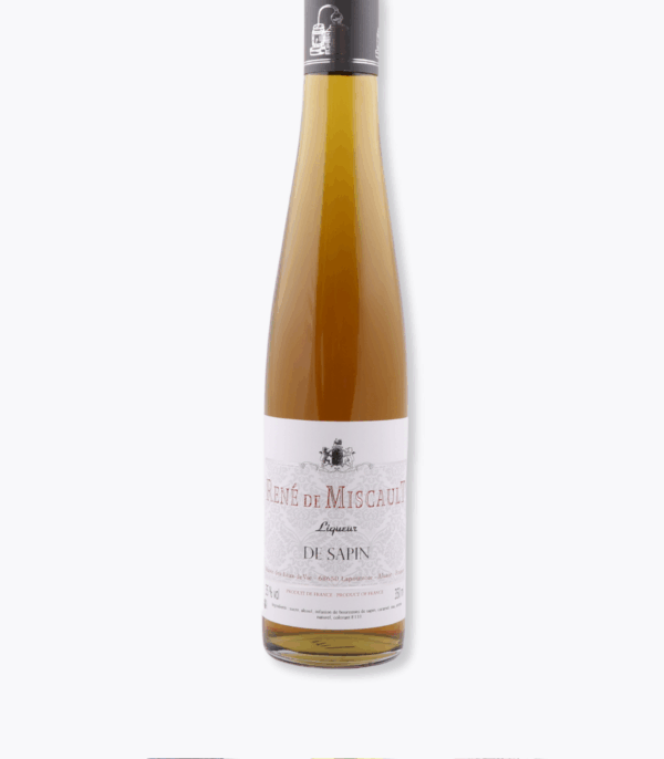 bouteille liqueur de sapin