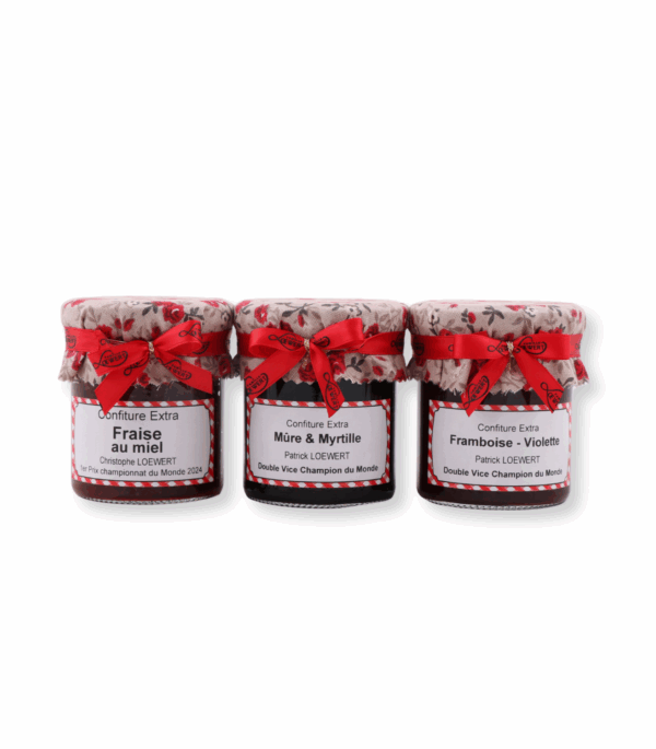 trio confitures classiques