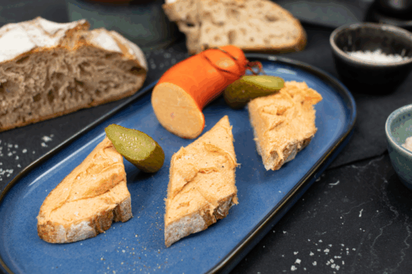 demi mettwurst et plusieurs tartines