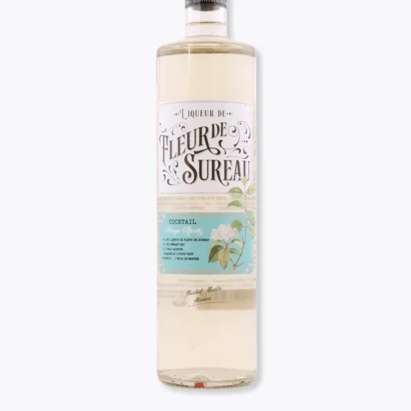 bouteille liqueur de fleur de sureau miclo