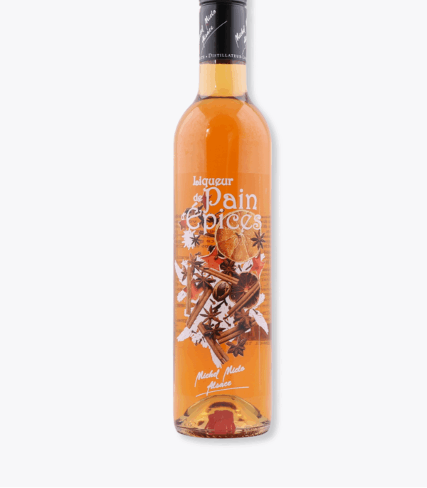 bouteille liqueur de pain d'épices miclo