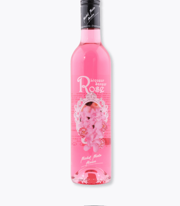 bouteille liqueur de rose miclo