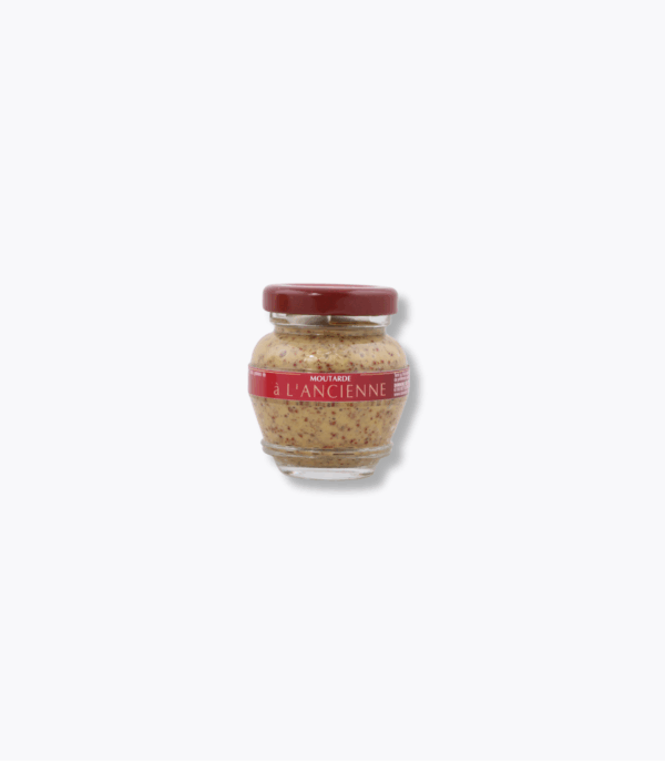 pot de moutarde à l'ancienne domaine des terres rouges 55g