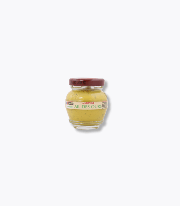 pot de moutarde à l'ail des ours domaine des terres rouges 55g