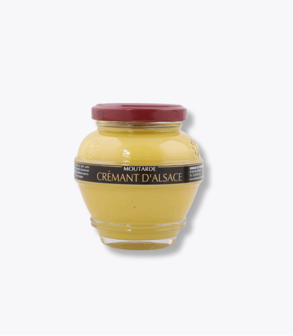 pot de moutarde au crémant domaine des terres rouges 200g