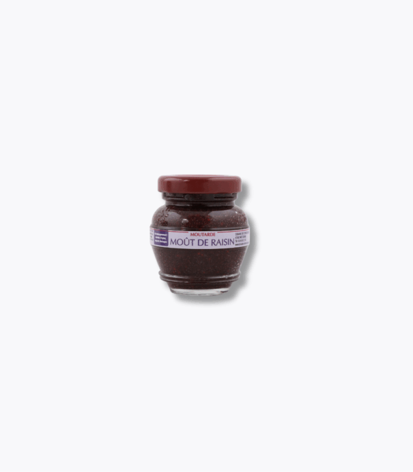 pot de moutarde au moût de raisin domaine des terres rouges 55g
