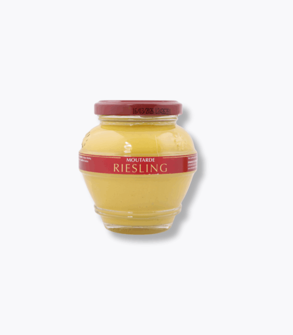 pot de moutarde au riesling domaine des terres rouges 200g