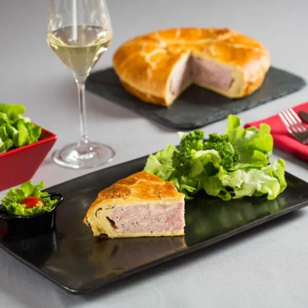 part de tourte à la volaille